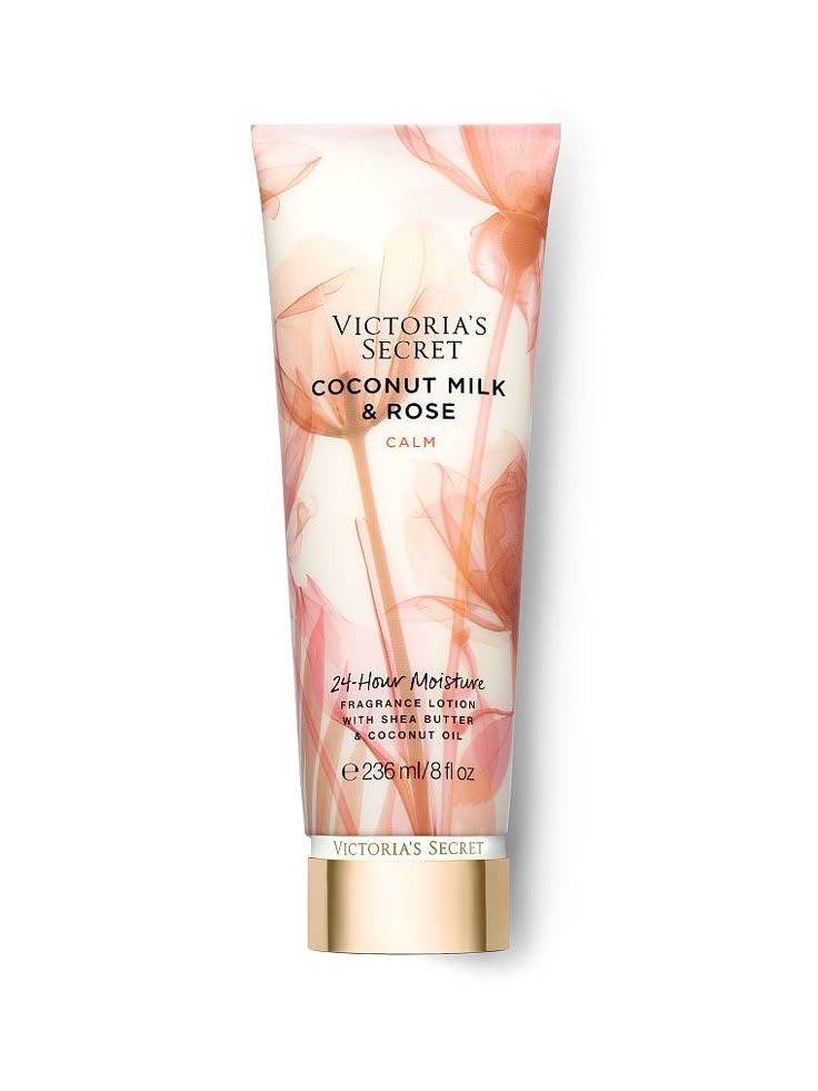 coconut milk and rose body lotion