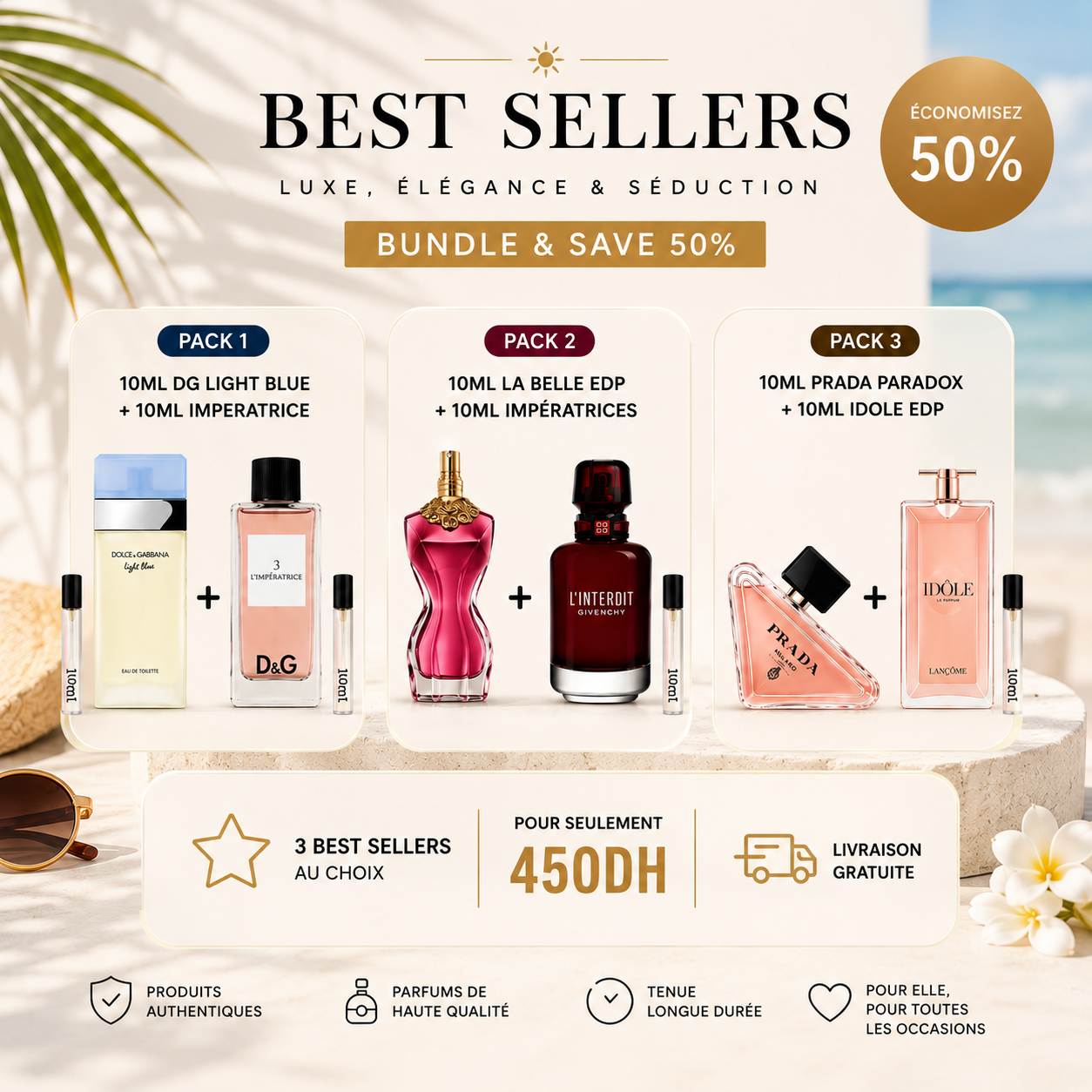 3 BEST SELLERS