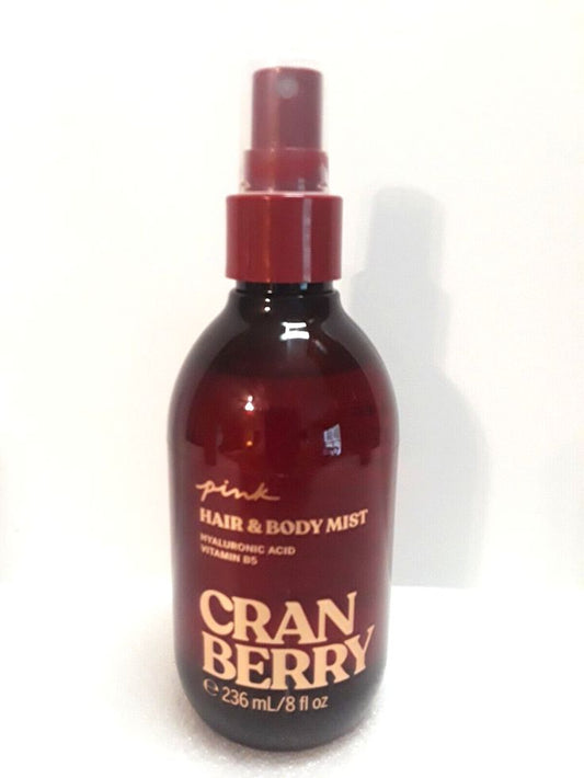 Pink Cranberry Glow Boosting Hair Body Mist
